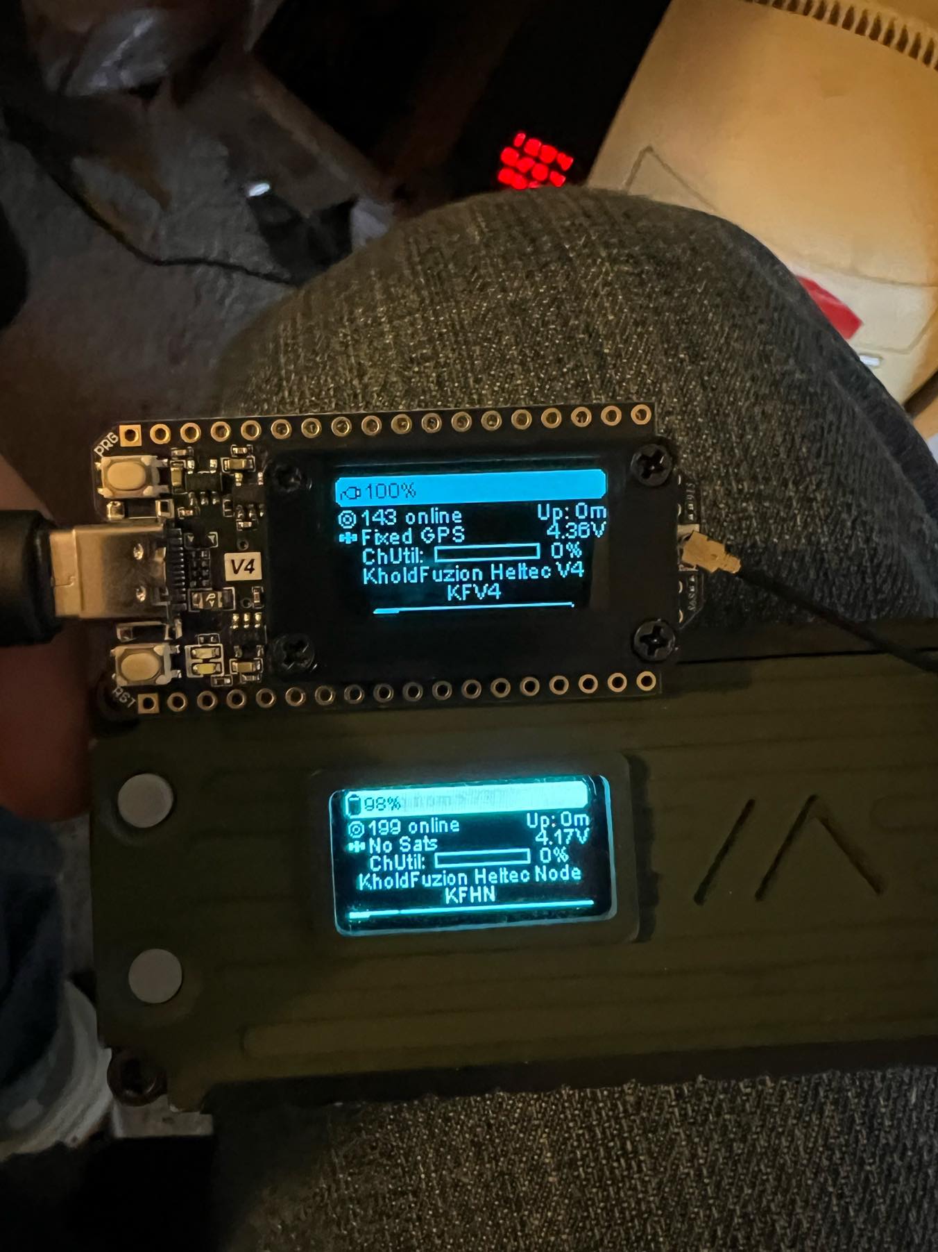 Heltec V4 LoRa 32 Screen Brightness